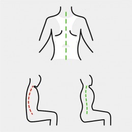 Questo correttore di postura con 12 magneti posizionati strategicamente aiuta a mantenere una postura dritta e a ridurre il dolore e il disagio.