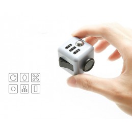 Fidget Cubo - Anti-Stress é um aparelho Anti-Stress do tamanho da palma da mão, Perfeito para todas as idades!