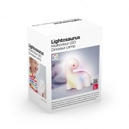 Eine superlustige LED-Lampe in Dinosaurierform, ideal für Kinder als Lampe, Nachtlicht, Spielzeug und Kinderdekoration