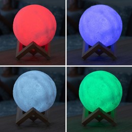 Perfecto para crear una atmósfera mágica e iluminar noche tras noche las habitaciones de los más soñadores.