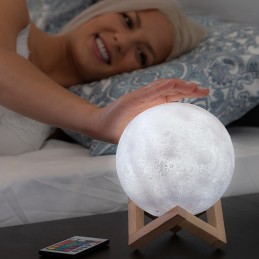 Perfecto para crear una atmósfera mágica e iluminar noche tras noche las habitaciones de los más soñadores.