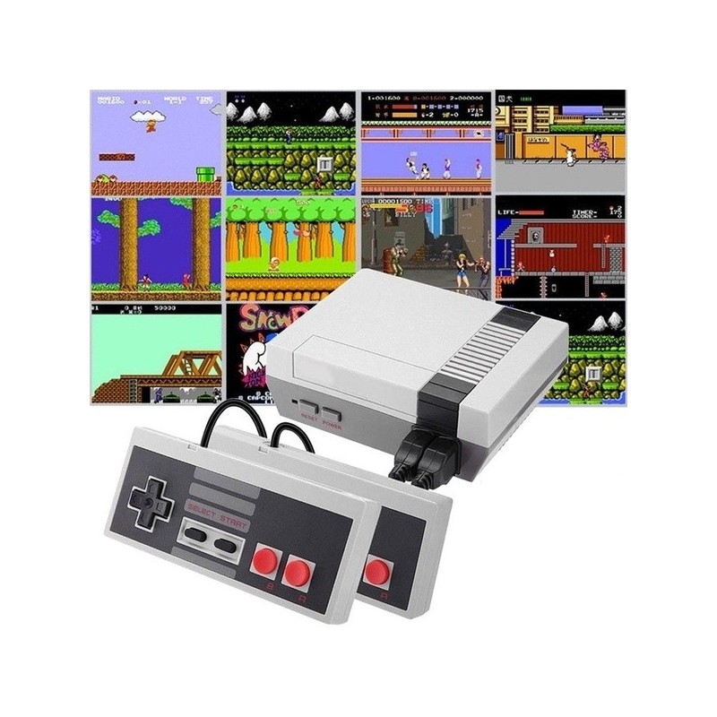 Here's the Retro Game Console to connect to your TV, which includes the most popular games from the 80s, 90s and 2000s