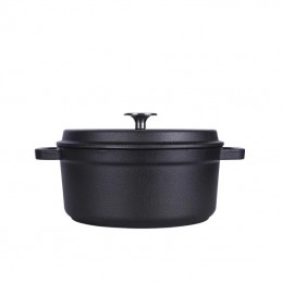 A gourmet cast iron pan, which will guarantee better quality and elegance in the preparation and presentation of your food.