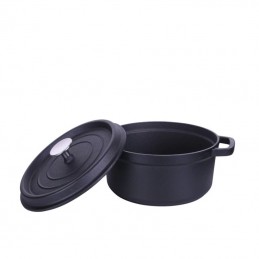 A gourmet cast iron pan, which will guarantee better quality and elegance in the preparation and presentation of your food.