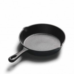 Gourmet cast iron frying pan, which will guarantee better quality and elegance in the preparation and presentation of your food.