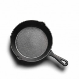 Gourmet-Bratpfanne aus Gusseisen, die eine bessere Qualität und Eleganz bei der Zubereitung und Präsentation Ihrer Speisen garantiert.