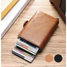 2 in 1 Dual Wallet - eSlide card holder and RFID protection