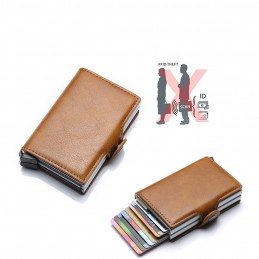 Cartera doble delgada 2 en 1: el tarjetero eSlide y protección RFID es perfecto para llevar tus tarjetas y notas de forma organizada y práctica.