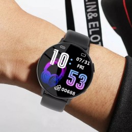 Smartwatch Q16 con Bluetooth impermeabile, hai tutte le funzionalità del tuo Smartphone - Android o IPhone al polso