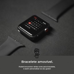 Relógio Smartwatch HW12 com Bluetooth à prova de água, tenha todas as funcionalidades do seu Smartphone - Android ou IPhone no seu pulso