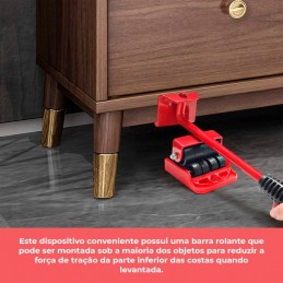 Este fantástico kit es la solución ideal para mover muebles y electrodomésticos pesados, evitando cualquier tipo de daño.