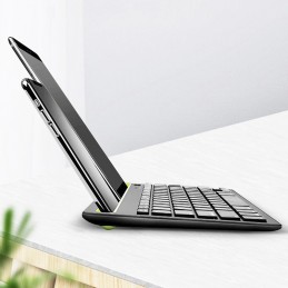 Make your writing easier with the fantastic wireless Bluetooth keyboard suitable for connecting devices such as smartphones, tablets and TVs.