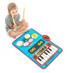 Un tappetino musicale 2 in 1 molto versatile dal design originale, colorato e multifunzionale.