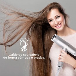 Secador de Cabelo Profissional Iónico Com Acessórios - 5000W