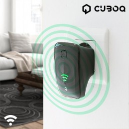 Repetidor - Amplificador de Sinal Wireless 300 Mbps, Nunca fique sem sinal de wireless em casa, antena de 3 dBi