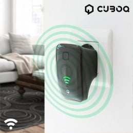 Ripetitore - Amplificatore di segnale wireless da 300 Mbps, Non rimanere mai senza segnale wireless a casa, Antenna da 3 dBi