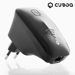 Ripetitore - Amplificatore di segnale wireless da 300 Mbps, Non rimanere mai senza segnale wireless a casa, Antenna da 3 dBi