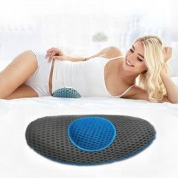 La cómoda curva es la almohada perfecta para la espalda, alivia la presión y el dolor lumbar y le ayuda a dormir mejor por la noche.