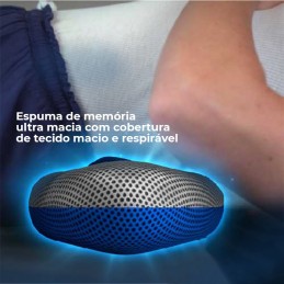 La cómoda curva es la almohada perfecta para la espalda, alivia la presión y el dolor lumbar y le ayuda a dormir mejor por la noche.