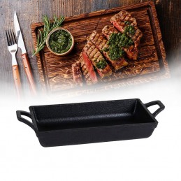 Molde para Hornear Gourmet Rectangular de Hierro Fundido, que te garantizará mejor calidad y elegancia en la preparación y presentación de tus alimentos.