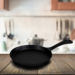 Poêle Gourmet en Fonte, qui garantira une meilleure qualité et élégance dans la préparation et la présentation de vos aliments.