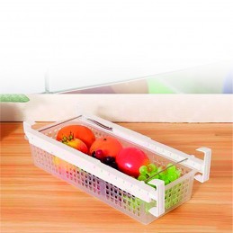 Completo organizador frigorífico regulable, apto para frigoríficos y congeladores, para mantener los alimentos frescos y en buen estado durante más tiempo.