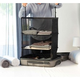 Very comfortable and practical for organizing clothes and shoes in suitcases and saving space in the closet, avoiding creases and disorganization.