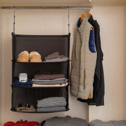 Sehr bequem und praktisch, um Kleidung und Schuhe in Koffern zu organisieren und Platz im Schrank zu sparen, wodurch Falten und Unordnung vermieden werden.