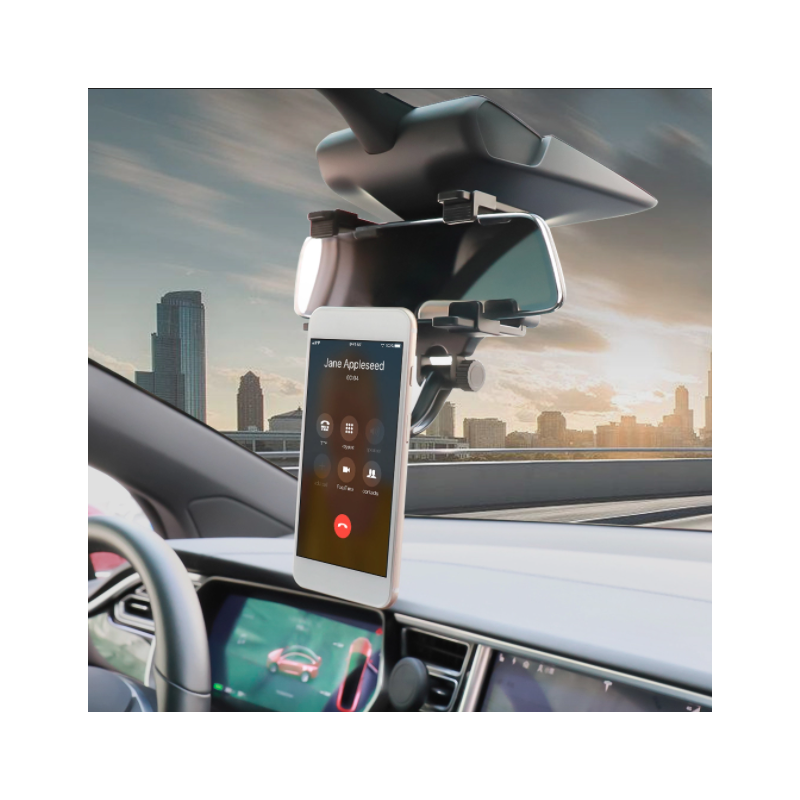 This holder allows you to place your cell phone in an ideal position inside the car for adequate viewing while driving on the road.