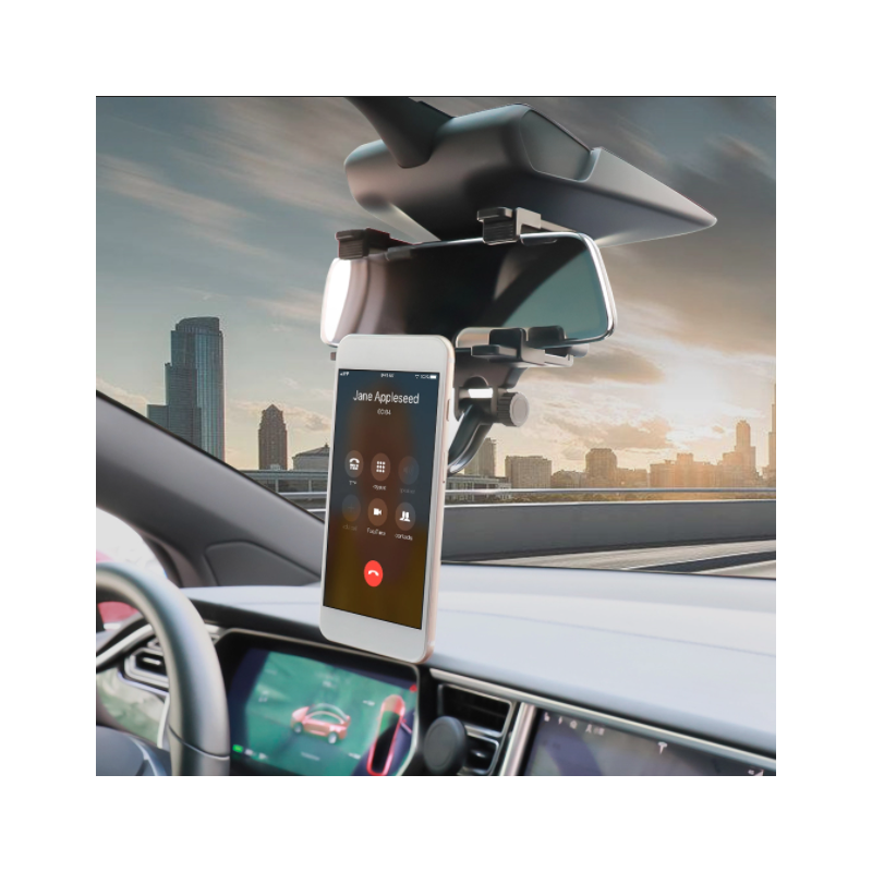 Ce support vous permet de placer votre téléphone portable dans une position idéale à l'intérieur de la voiture pour une visualisation adéquate lorsque vous conduisez sur la route.