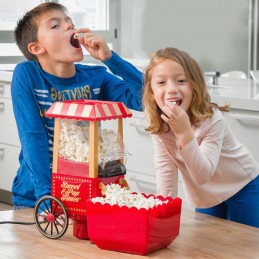 Diese Popcornmaschine ist eine hervorragende Möglichkeit, Popcorn herzustellen, das viel gesundheitsfördernder ist.