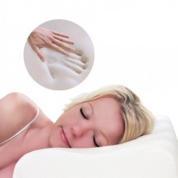 Almohada Viscoelástica La Almohada Viscoelástica Cervical es una almohada que se adapta perfectamente a la forma y silueta de tu cuerpo, garantizando así un total confort.