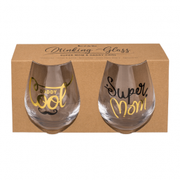 The Daddy Cool and Super Mom Cups are an excellent gift idea to surprise parents on their special day.