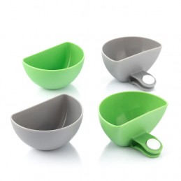 This set of 4 sauce bowls is the perfect solution for enjoying tasty appetizers with family and friends