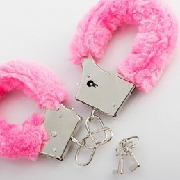 Sexy Handcuffs, Sensual shaggy handcuffs to explore the pleasures of bondage love, with a touch of elegance!