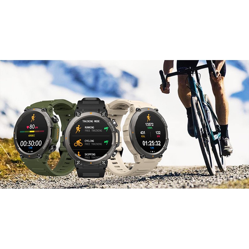 Smartwatch all'avanguardia con chiamate Bluetooth, monitoraggio continuo della tua salute e lunga autonomia fino a 25 giorni