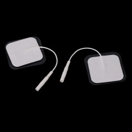 Les électrodes de 5 x 5 cm avec une poignée en matériau de haute qualité le rendent sûr et facile à utiliser.