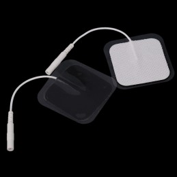 5x5 cm electrodes with high quality material handle makes it safe and easy to use.