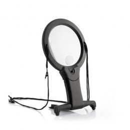 Esta lupa mãos livres com luz led, é um produto multifuncional e polivalente, ideal para leitura, costura, artesanato, bricolage, reparações, etc....