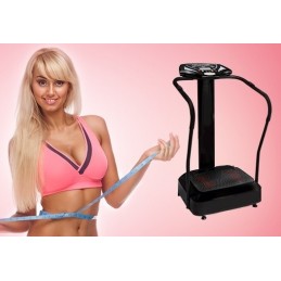 Com a Plataforma Oscilatória 1000W consegue finalmente ter em casa um equipamento de fitness completo para tonificar todo o seu corpo