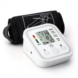 Dieses Blutdruckmessgerät verfügt über eine fortschrittliche Messtechnologie mit einer intelligenten Stimme, die alle Informationen auf dem Bildschirm überträgt.