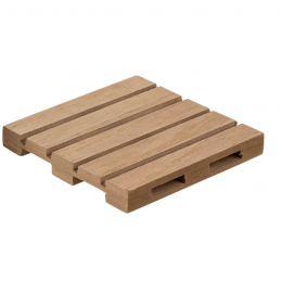 Se você é um seguidor da novas tendências de decoração, a base para copos em forma de Pallet ira surpreender os seus convidados pela sua originalidade