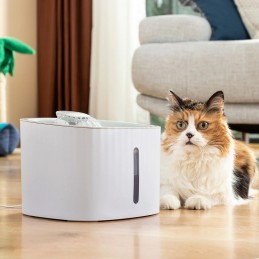 Esta fuente proporciona agua de mayor calidad, más fresca y limpia, para que tus animales puedan beber y saciar su sed con mayor comodidad y seguridad.