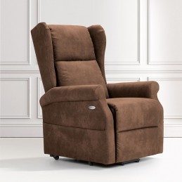 Sillón - Silla elevadora Deluxe Comfort Plus Este sofá dispone de un sistema que permite subir y bajar el sofá permitiendo a la persona sentarse o bajarse del sofá sin realizar ningún esfuerzo.