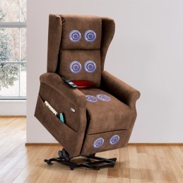 Sillón - Silla elevadora Deluxe Comfort Plus Este sofá dispone de un sistema que permite subir y bajar el sofá permitiendo a la persona sentarse o bajarse del sofá sin realizar ningún esfuerzo.