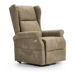 Sillón - Silla elevadora Deluxe Comfort Plus Este sofá dispone de un sistema que permite subir y bajar el sofá permitiendo a la persona sentarse o bajarse del sofá sin realizar ningún esfuerzo.