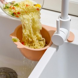 Due to its multifunctional design, it is ideal not only for washing vegetables or fruit, but also for draining your favorite pasta.