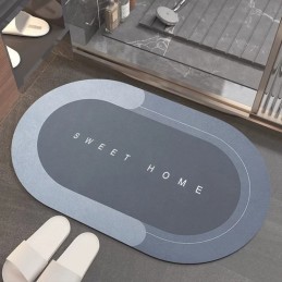 Les tapis conventionnels laissent le sol tout humide, mais avec ce tapis super absorbant, dites adieu une fois pour toutes à l'accumulation d'eau et à la formation de taches.