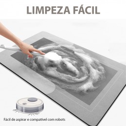É perfeito para a sua cozinha, graças ao seu design super absorvente e Antiderrapante, tecnologia Insta-Dry vai de húmido a seco em apenas 3 segundos