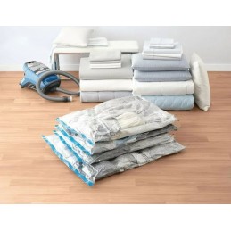 We present you Vacuum Laundry Bags with antibacterial properties, ideal for storing your clothes, duvets, blankets or other goods